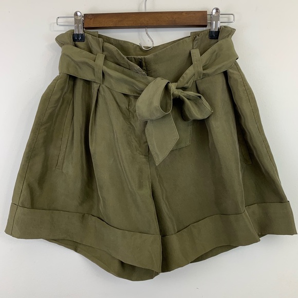 Theory Pants - Theory Ettie T Silk Shorts